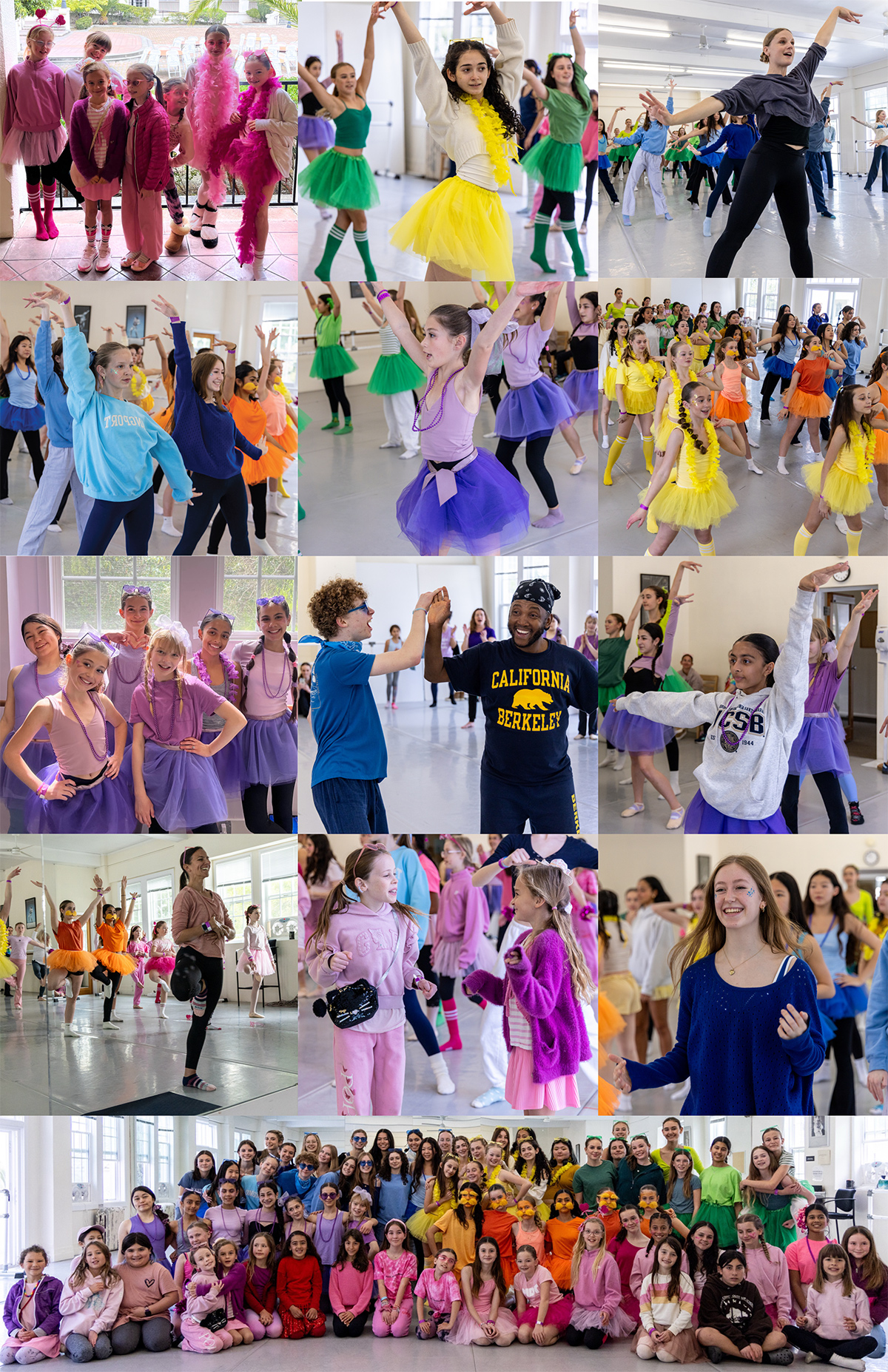 Raise the Barre event schedule poster